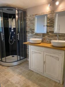 Gîte Le Bellevue avec piscine privative - climatisation