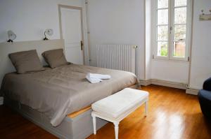 Maisons de vacances L'auberge du lavoir, maison en pierres avec jardin : photos des chambres