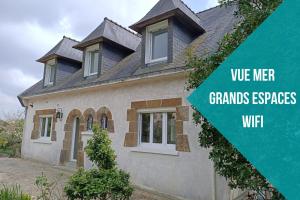 Villas Splendide Neobretonne avec vue sur la Mer : photos des chambres