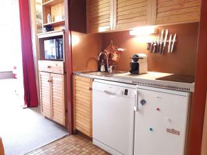 Studio Cabine cosy pour 6 pers. avec TV, kitchenette équipée et casier à ski à Piau-Engaly - FR-1-457-319