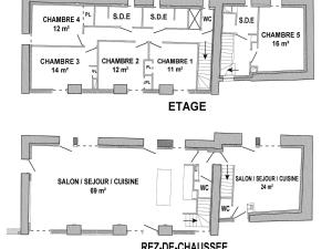 Ancienne grange rénovée près de Nantes avec spa et jardin - FR-1-306-1233