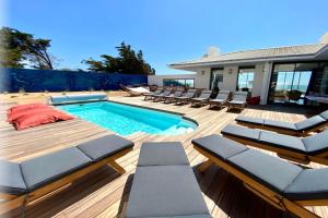 Villas Magnificent Villa with sea view - Bretignolles sur Mer : photos des chambres