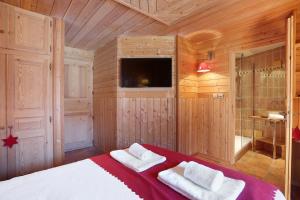 Chalets CHALET IBEX & SPA : photos des chambres