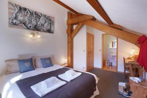 Chalets CHALET IBEX & SPA : photos des chambres