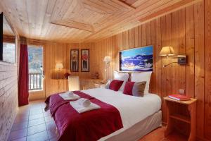 Chalets CHALET IBEX & SPA : photos des chambres