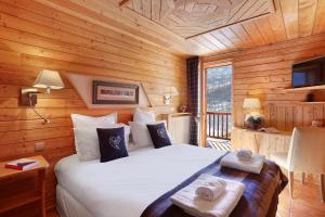 Chalets CHALET IBEX & SPA : photos des chambres