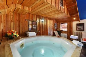 Chalets CHALET IBEX & SPA : photos des chambres