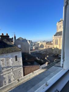 Maisons de vacances Maison de 2 chambres a Trouville sur Mer a 200 m de la plage avec vue sur la ville : photos des chambres