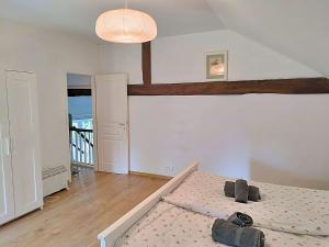 Maisons de vacances Nice holiday home in Saint Pierre de Frugie with garden : photos des chambres