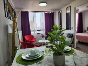 Céntrico, Cómodo y Moderno con Vista Privilegiada hasta 4Pers