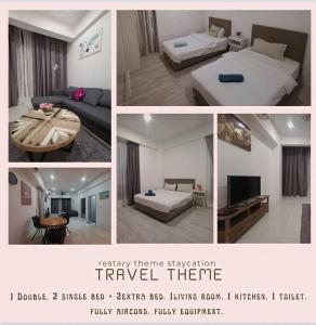 reSTARY - Travel, Sutera Avenue Infinity Pool - Imago Opposite - KK City- 2BR,6Pax 来沙旅 旅游主题公寓 - 无边际日落海景泳池 - Imago商场对面 - KK市中心 - 2房6人 - 3hvězdičkové hotely ve městě Kota Kinabalu