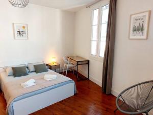 Appartements T2 de charme, centre ville historique de Tarbes : photos des chambres