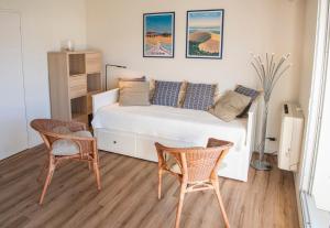 Pause Moulleau - terrasse et parking coeur Moulleau