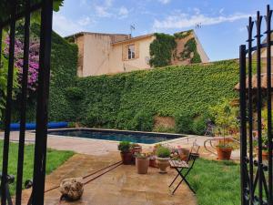 Maisons de vacances Luxurious Character House in the Heart of Roujan : photos des chambres