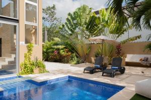 Tulum Private Modern Villa-Pool Beds-AC-Internet-Parking-Grill