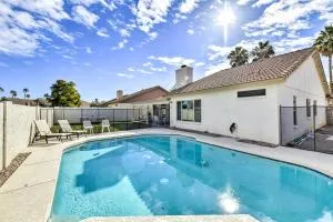 Pool, BBQ and Patio Gilbert Getaway Near Golfing - Lemontree