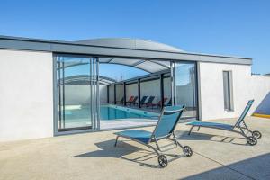 Maisons de vacances LA CORVETTE Maison avec piscine/parking/wifi/plages 5kms : photos des chambres