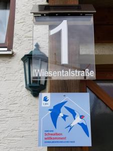 Ferienwohnung Wiesental 89331 Burgau, Wiesentalstrasse 1