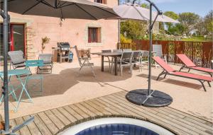 Maisons de vacances Amazing home in ST MICHEL with WiFi and 3 Bedrooms : photos des chambres