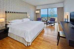 Premium King Room with Balcony and Sea View room in Sheraton Rhodes Resort