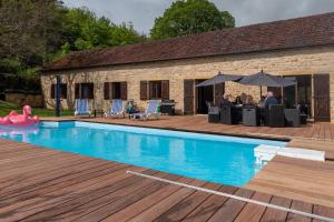 Maisons de vacances Maison de vacances avec piscine : photos des chambres