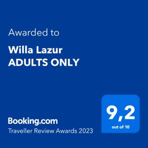 Willa Lazur ADULTS ONLY