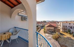 Stunning Apartment In Pakostane With 1 Bedrooms, Outdoor Swimming Pool And Wifi