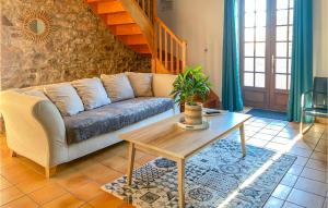 Maisons de vacances Nice home in St, Pierre Langers with 2 Bedrooms and WiFi : photos des chambres