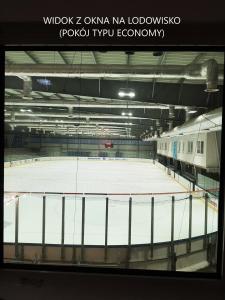 Economy Room - Ground Floor with icerink view room in Hotel Olivia