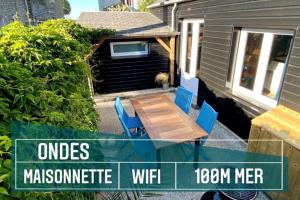 Maisons de vacances Maisonnette,100m mer, proche St Malo/Cancale, WIFI : photos des chambres