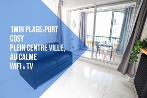 Appartements NEW Studio-50m PLAGE-50m PORT-Centre Ville : photos des chambres