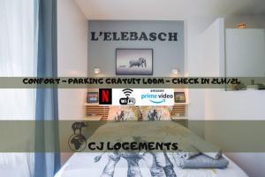 Appartements L'ELEBASCH - Studio confort Netflix/Prime Video : photos des chambres
