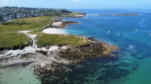 Maisons de vacances AR PENNITI - Magnifique maison en pierre proche plage : photos des chambres