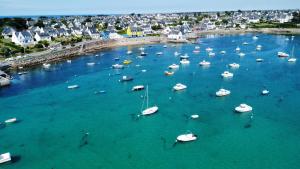 Maisons de vacances AR PENNITI - Magnifique maison en pierre proche plage : photos des chambres