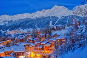 Appartements La Plagne-les Coches vue Mont Blanc 6 pers piscine sauna : photos des chambres