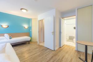 Appart'hotels Appart'City Classic Caen : Studio Lits Jumeaux Supérieur