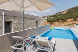 Falasarna Luxury Villas I Private "heated" pools, ideal for groups