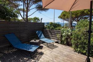 Le Bastidon, charmant studio 2 pers avec vue mer, idéalement situé