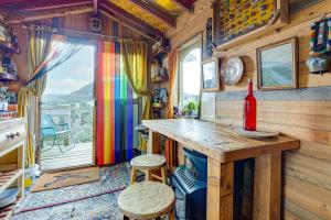 2 x Double Bed Glamping Wagon in Dalby Forest