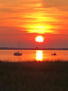 Ferienwohnung Achterbrise mit Kamin