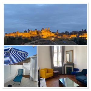 HOTEL DEMEURE SAINT LOUIS, CITE 10MN A PIEDS, PARKING PRIVE, BORNES 7,2 KW,  AC, FULL WIFI CARCASSONNE 4* (France) - from £ 120