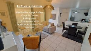 - Maison Capucine- Proche centre d affaire Chauray, Jardin, parking, WIFI et Netflix, idéal voyage d affaire, familles, ou simple escapade