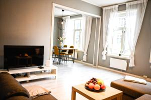 Moderne leilighet ved Solsiden i Trondheim