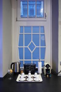 Central Location Yellow-Black Apartment