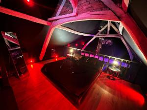 Loveroom de luxe - Thème 50 nuances de grey maison privative spa insolite