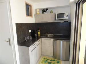 Studio confortable avec terrasse, accès direct plage et parking privé - FR-1-326-506