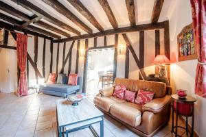 Appartements Chez Romane : charmant gite au pied du chateau : photos des chambres