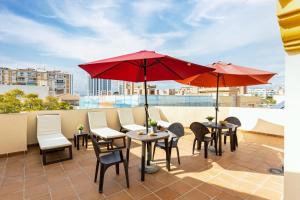 Holidays2Malaga Montesa 700m from the beach Rooftop terrace
