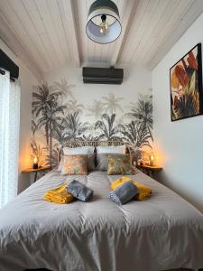 B&B / Chambres d'hotes Chambre au calme avec spa privatif gratuit sud aveyron les palmiers des causses : photos des chambres