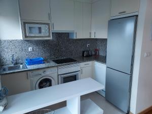 Apartamento con jardín